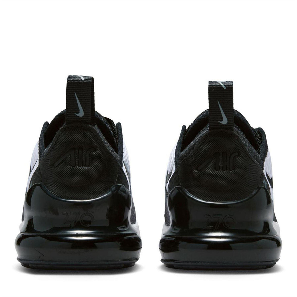 Black-White-Grey - Lifestyle - Nike Childrens-Kids Air Max 270 Trainers