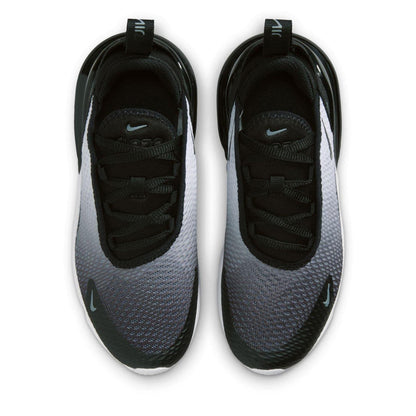 Black-White-Grey - Pack Shot - Nike Childrens-Kids Air Max 270 Trainers