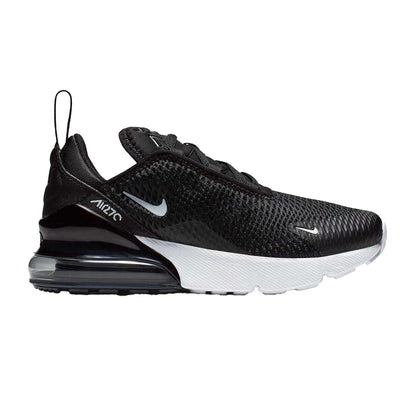 Black-White - Front - Nike Childrens-Kids Air Max 270 Trainers