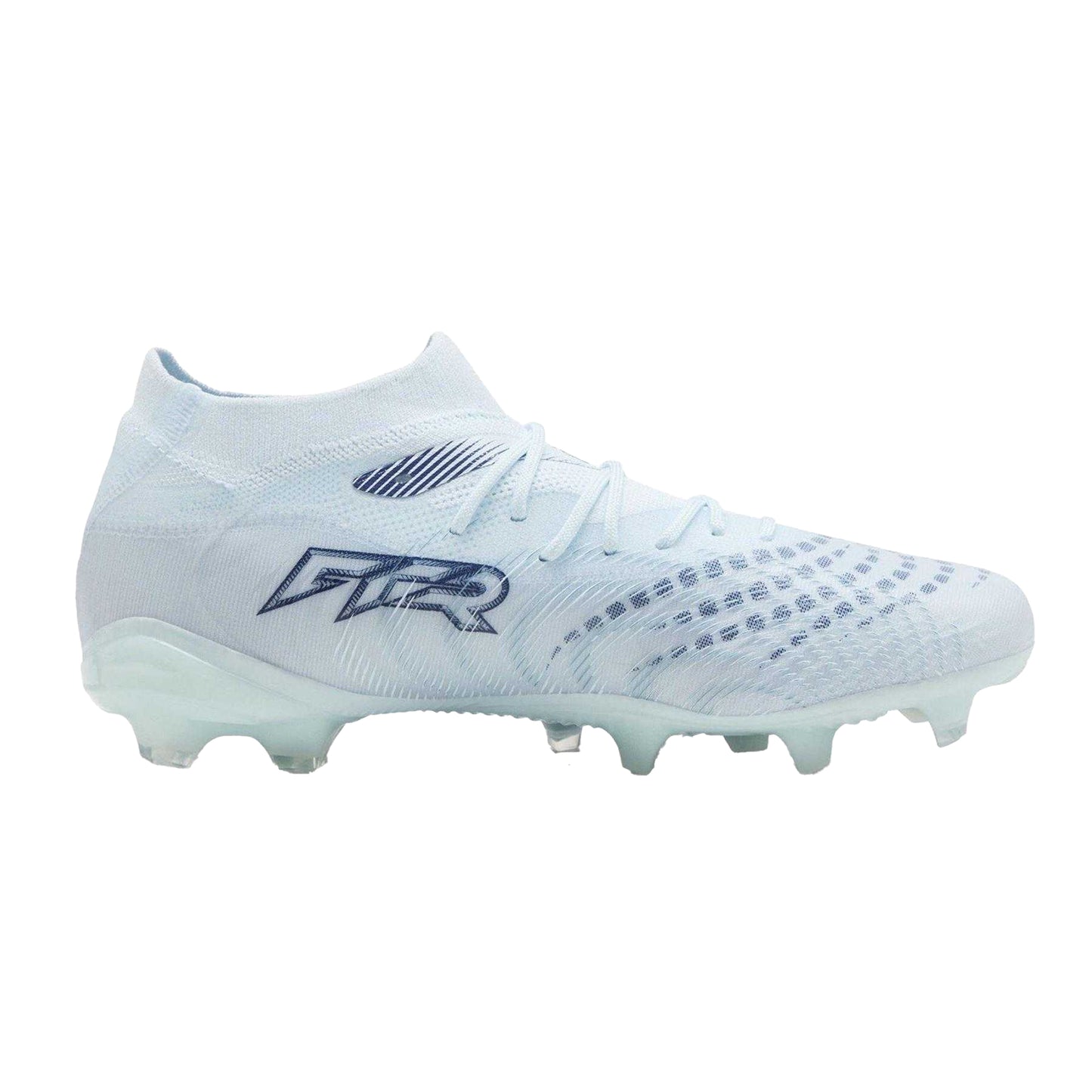 Ice Blue - Front - Puma Womens-Ladies Future 9 Match Firm Ground Football Boots