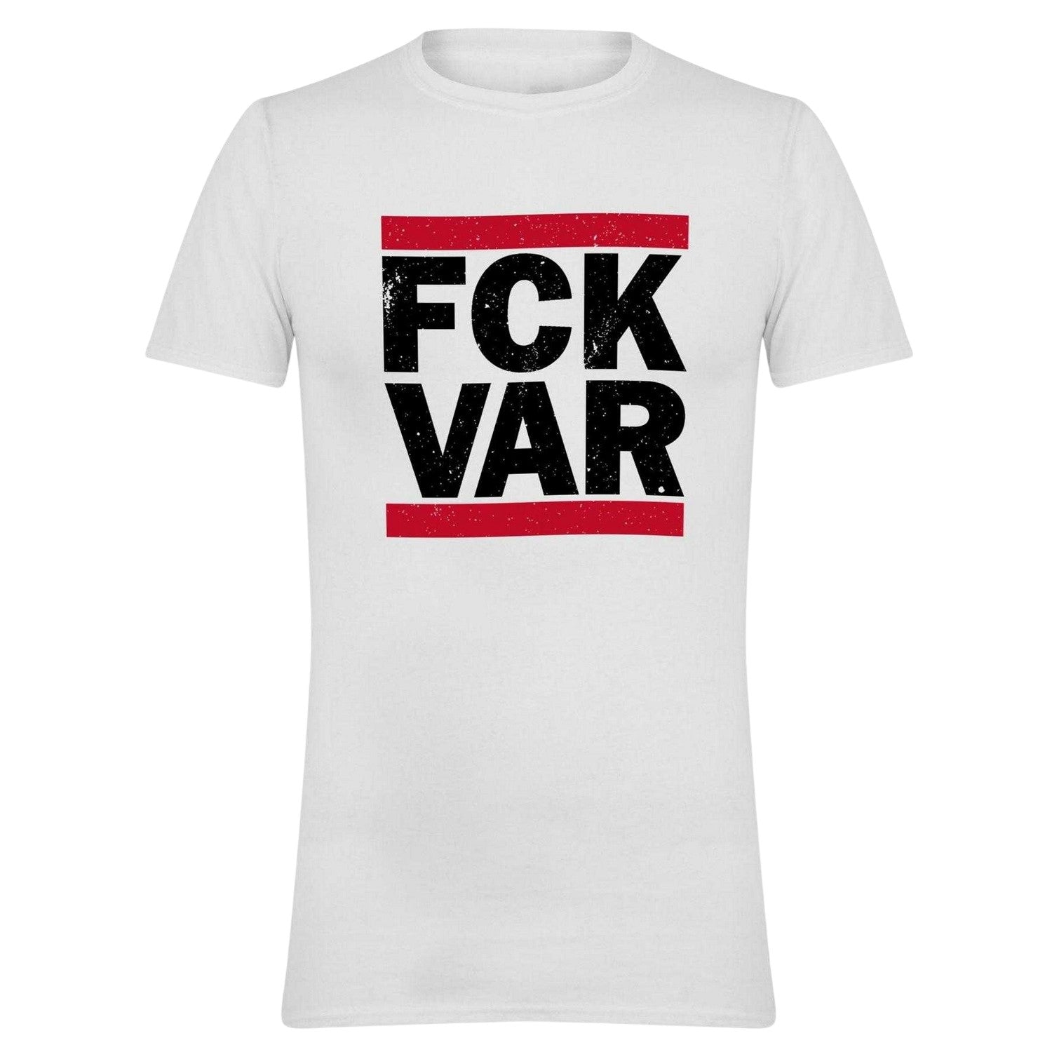 White - Front - AWD Mens Fck Var Novelty T-Shirt