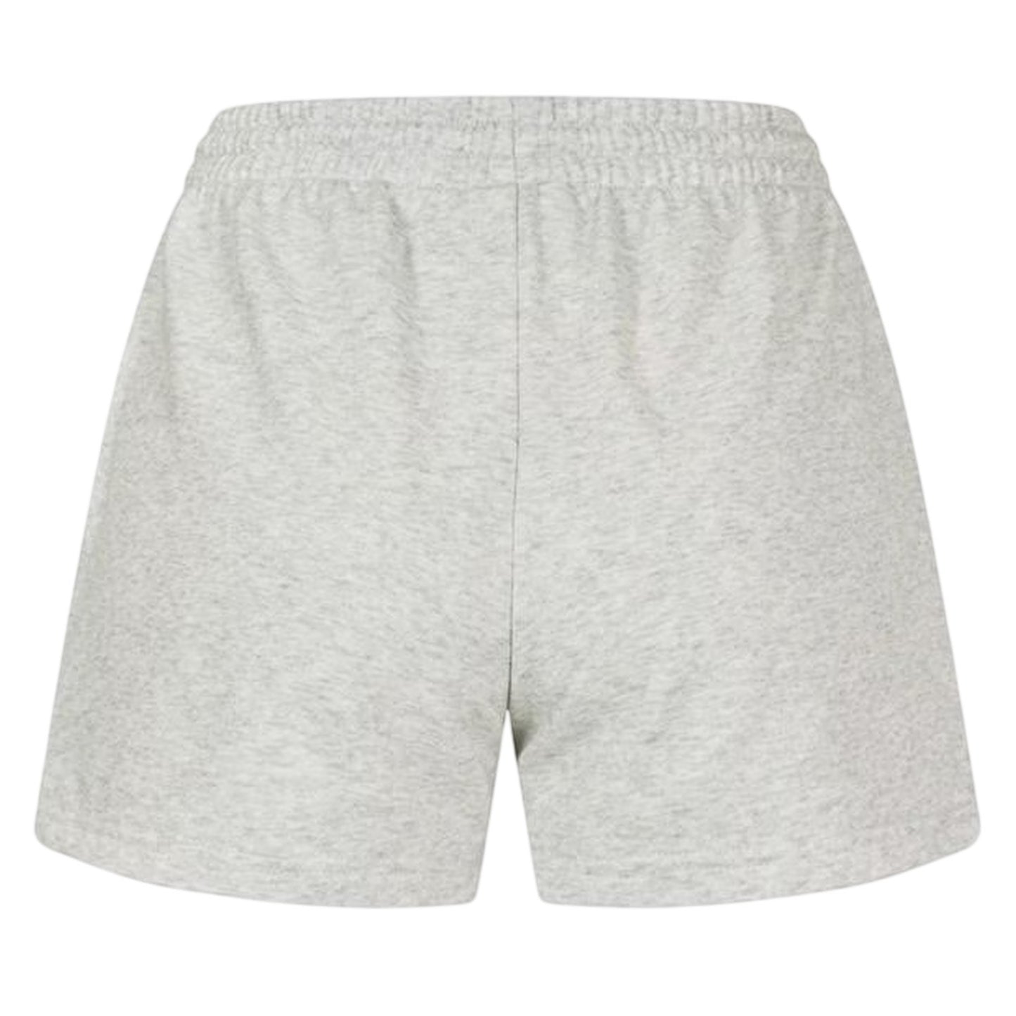 Light Grey - Back - New Balance Womens-Ladies French Terry Relaxed Fit Sweat Shorts