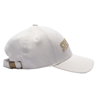 Ecru - Lifestyle - SikSilk Logo Faux Suede Baseball Cap