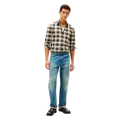 Aegean Sea-Check - Lifestyle - Tommy Hilfiger Mens Regular Button-Down Shirt