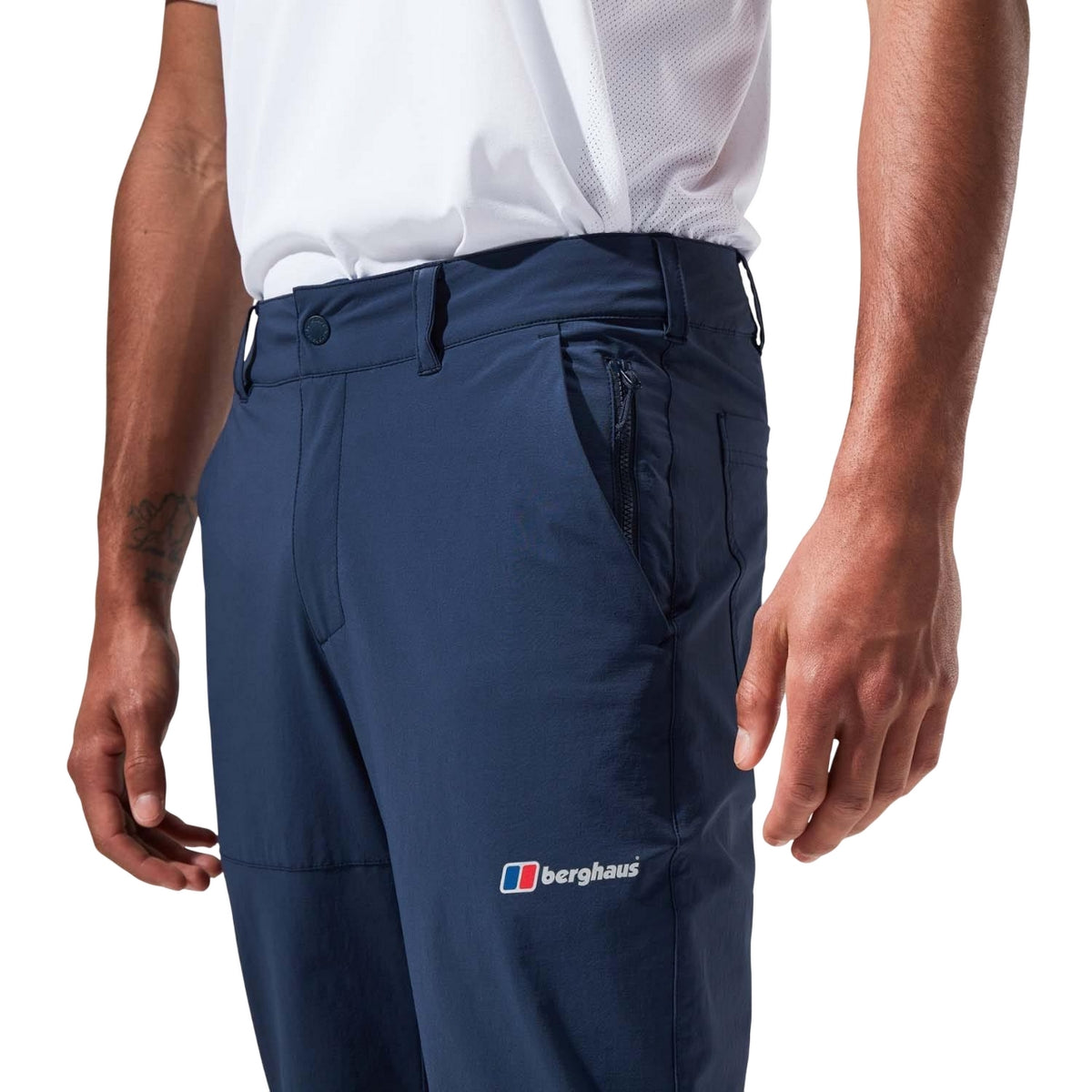 Dark Blue - Pack Shot - Berghaus Mens Tetratrack Jogging Bottoms