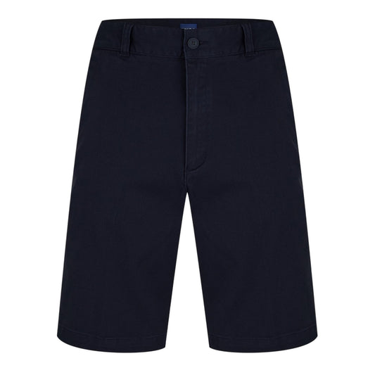 Dark Blue - Front - Hugo Mens Regular Cargo Shorts
