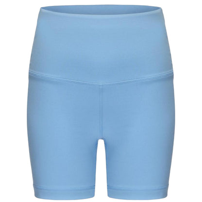 Blue-Black - Back - Slazenger Womens-Ladies Slim Cycling Shorts (Pack of 2)