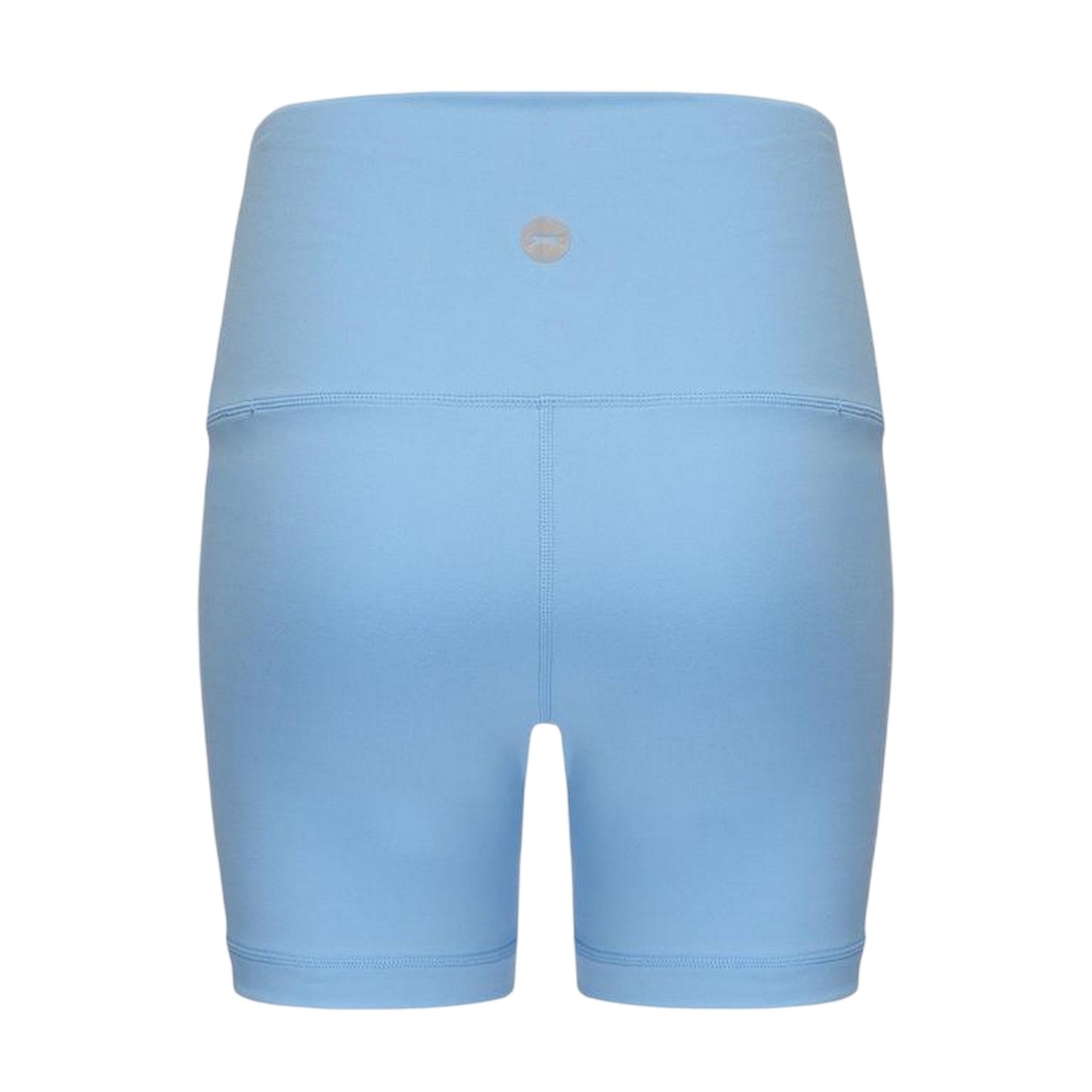 Blue-Black - Side - Slazenger Womens-Ladies Slim Cycling Shorts (Pack of 2)