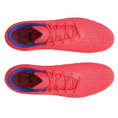 Red - Back - Under Armour Childrens-Kids Magnetico Select 3.0 GF Football Boots