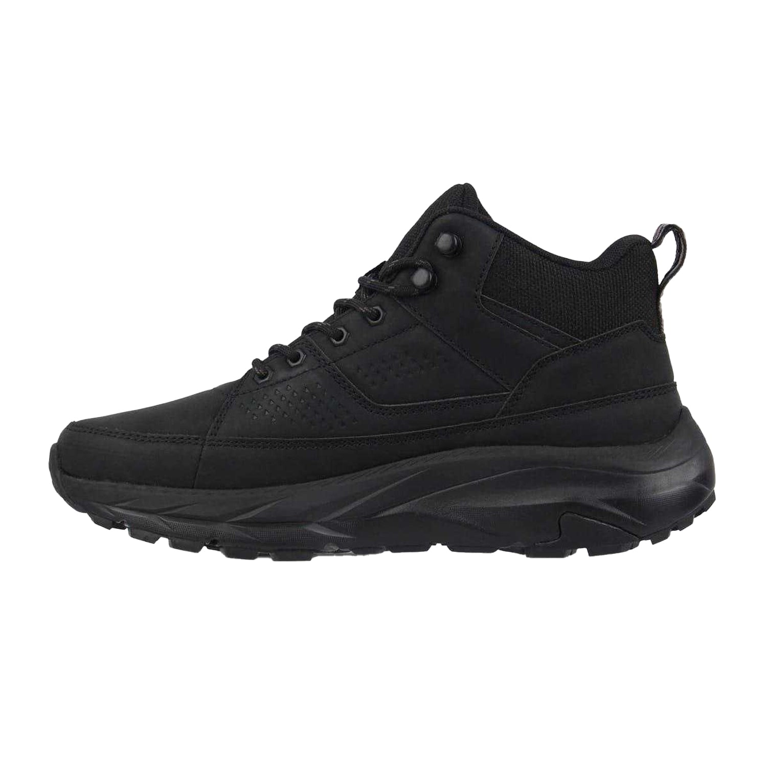Black - Back - Firetrap Mens Hiker Hiking Boots