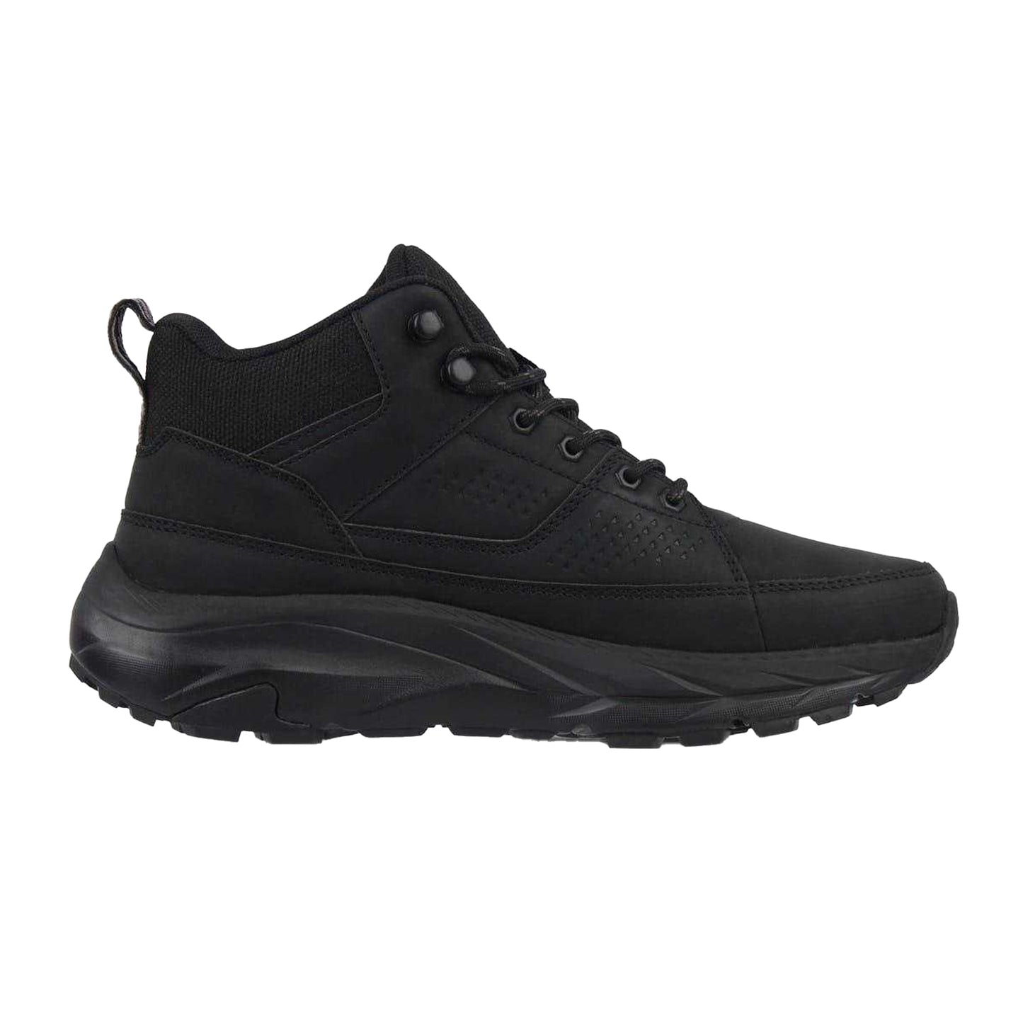 Black - Front - Firetrap Mens Hiker Hiking Boots