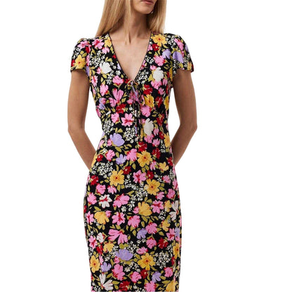 Multicoloured - Side - Nobody´s Child Womens-Ladies Billie Viscose Midi Dress