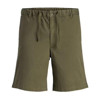 Olive Night - Front - Jack And Jones Mens Chino Shorts