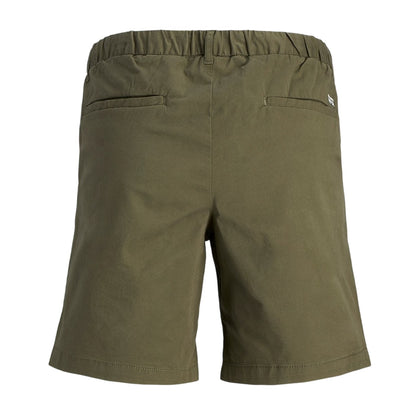 Olive Night - Back - Jack And Jones Mens Chino Shorts