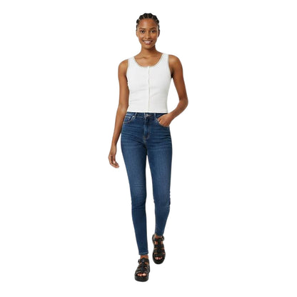 Vintage White - Side - Jack Wills Womens-Ladies Knitted Crop Top