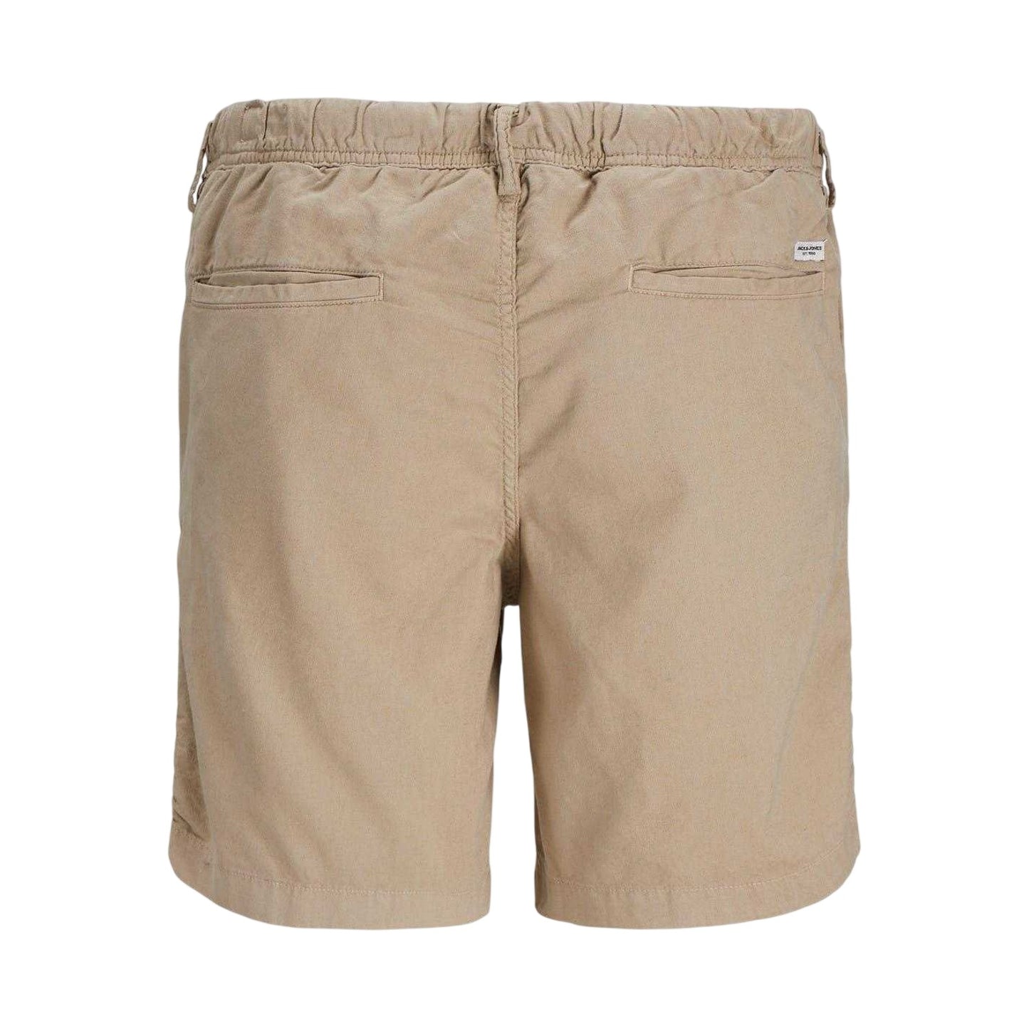 Crockery - Back - Jack And Jones Mens Linen Blend Shorts