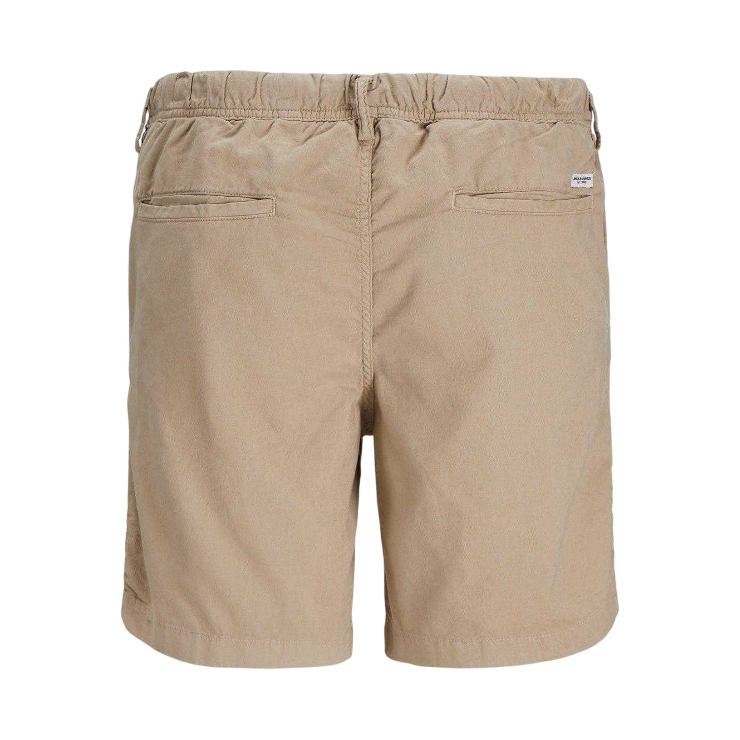Crockery - Back - Jack And Jones Mens Linen Blend Shorts