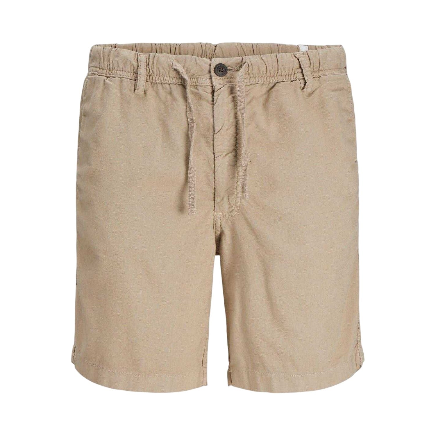 Crockery - Front - Jack And Jones Mens Linen Blend Shorts