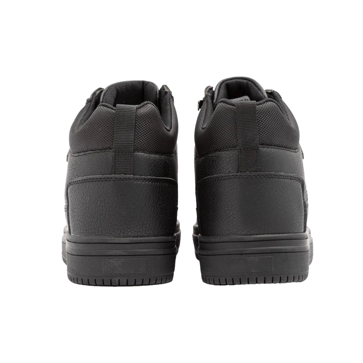Black - Back - Aldo Mens Thunder Synthetic Leather Hiking Boots