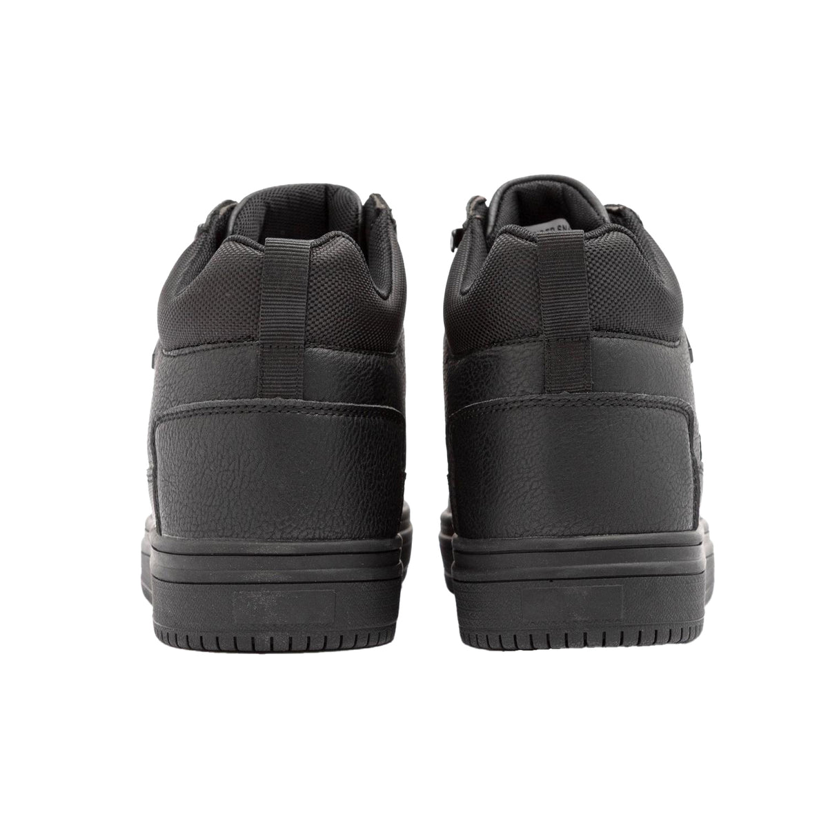Black - Back - Aldo Mens Thunder Synthetic Leather Hiking Boots