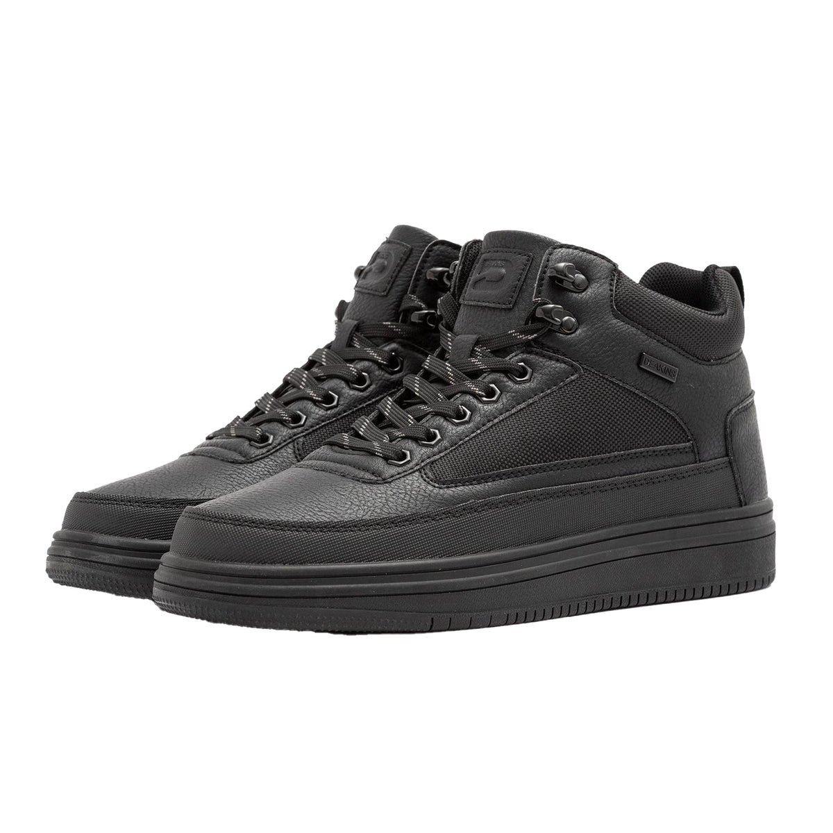 Black - Lifestyle - Aldo Mens Thunder Synthetic Leather Hiking Boots
