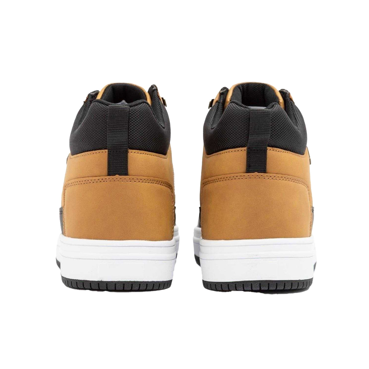 Tan - Back - Aldo Mens Thunder Synthetic Leather Hiking Boots