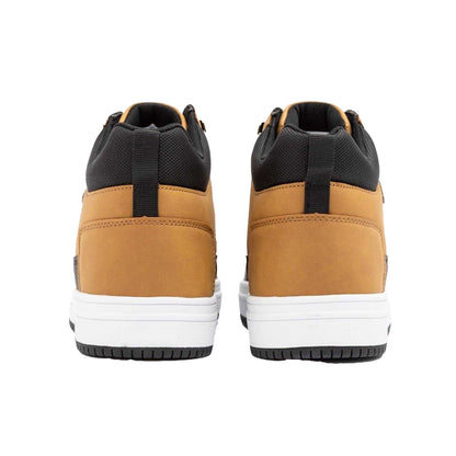 Tan - Back - Aldo Mens Thunder Synthetic Leather Hiking Boots