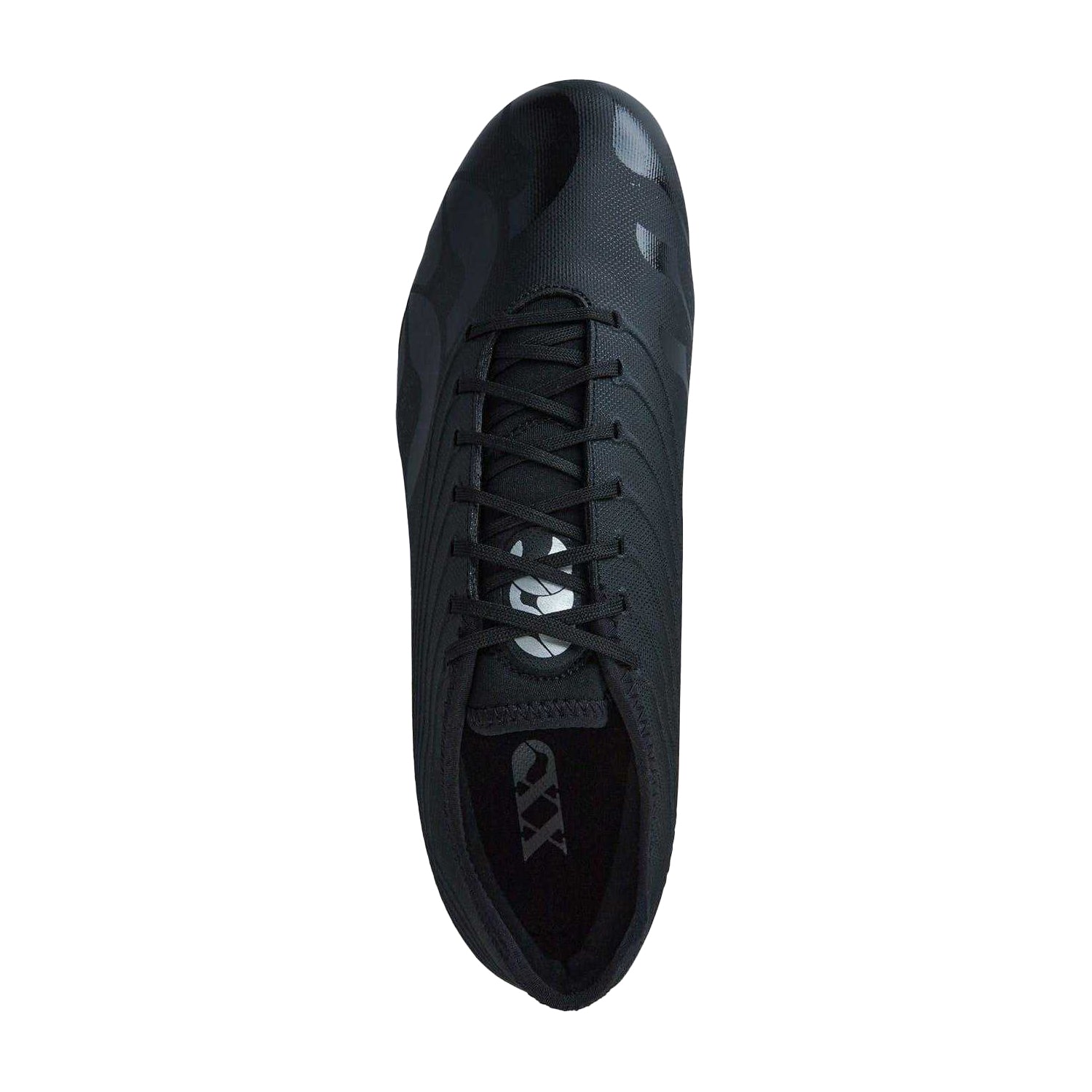 Black-Silver - Side - Canterbury Mens Stampede Groundbreak Pro Soft Ground Rugby Boots