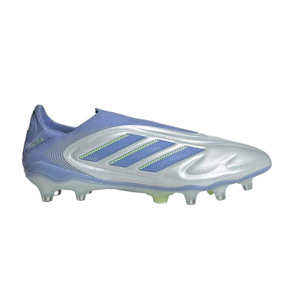 Blue-Lemon - Front - Adidas Unisex Adult Copa Pure III Elite Leather Firm Ground Football Boots