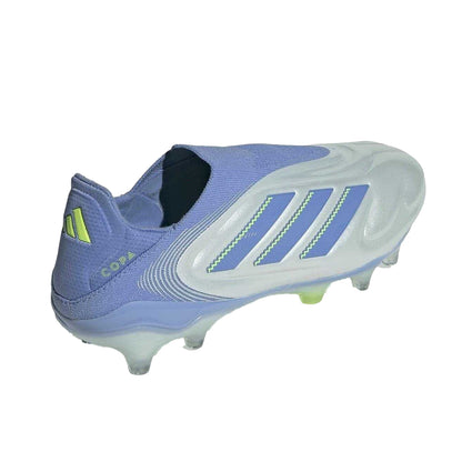 Blue-Lemon - Back - Adidas Unisex Adult Copa Pure III Elite Leather Firm Ground Football Boots