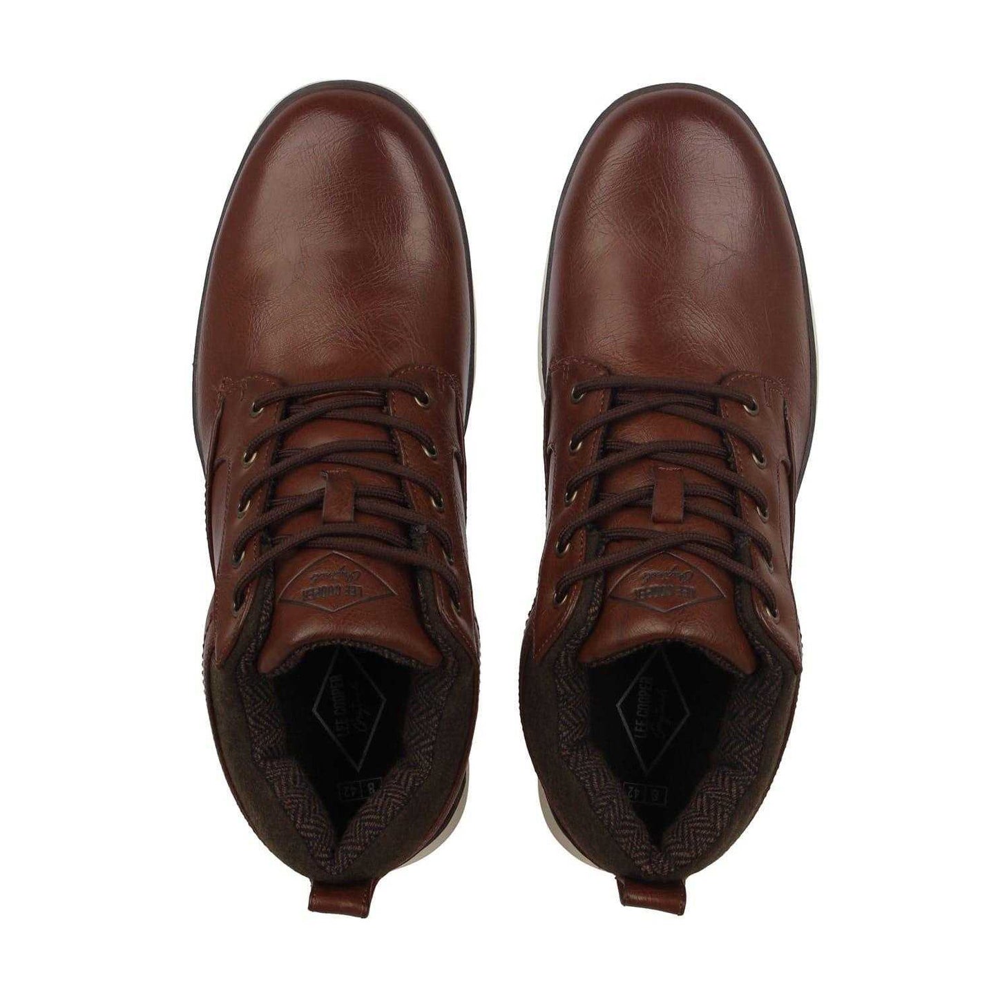 Brown - Lifestyle - Lee Cooper Mens Bury Chukka Boots