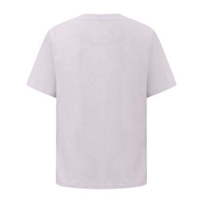 Lilac - Back - Pretty Green Mens Small Logo Cotton T-Shirt