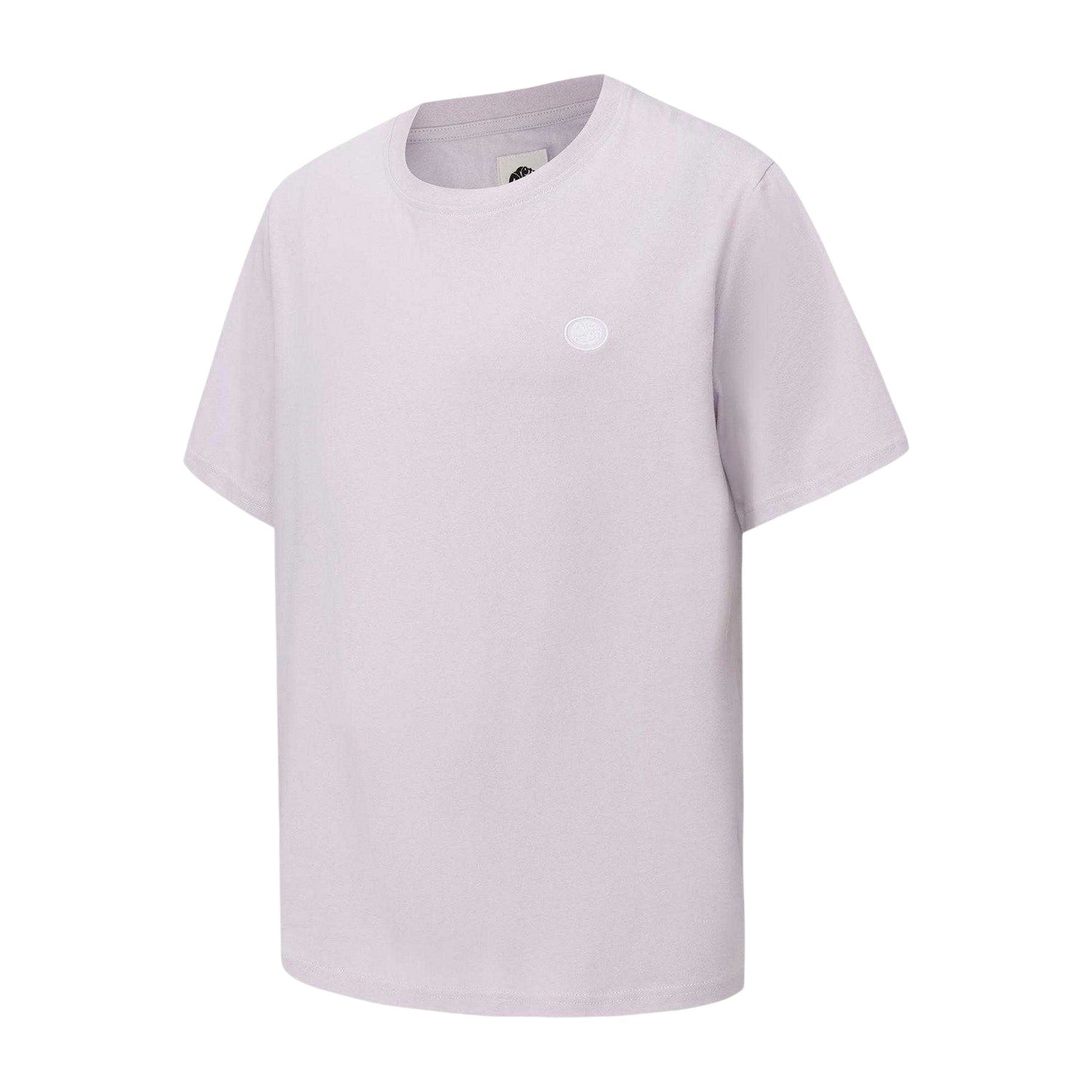 Lilac - Side - Pretty Green Mens Small Logo Cotton T-Shirt