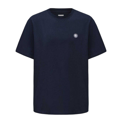 Navy - Front - Pretty Green Mens Small Logo Cotton T-Shirt