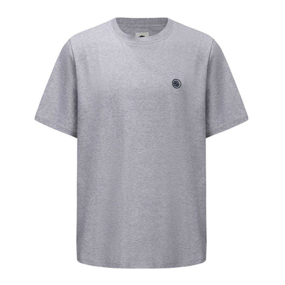 Grey - Front - Pretty Green Mens Small Logo Cotton T-Shirt