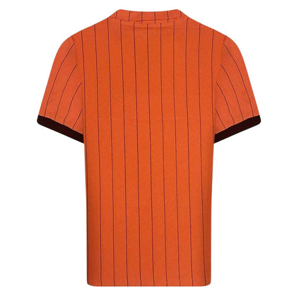 Orange-Black - Back - Score Draw Mens Retro Netherlands FC Football Shirt