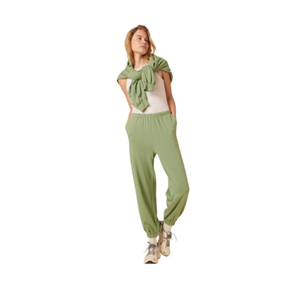 Green - Side - Nobody´s Child Womens-Ladies Cotton Blend Slim Joggers