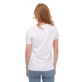 White - Back - Armani Womens-Ladies Regular T-Shirt