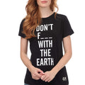 Black - Side - Armani Womens-Ladies Regular T-Shirt