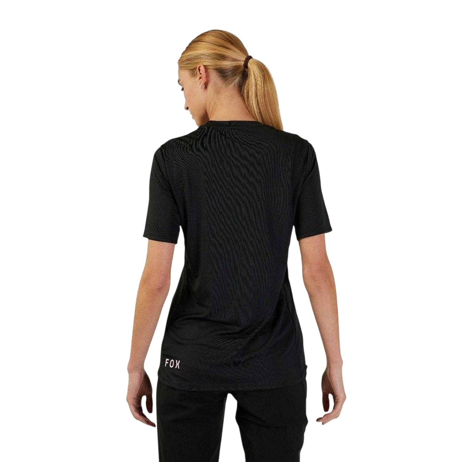 Black - Back - Fox Womens-Ladies Ranger Logo T-Shirt