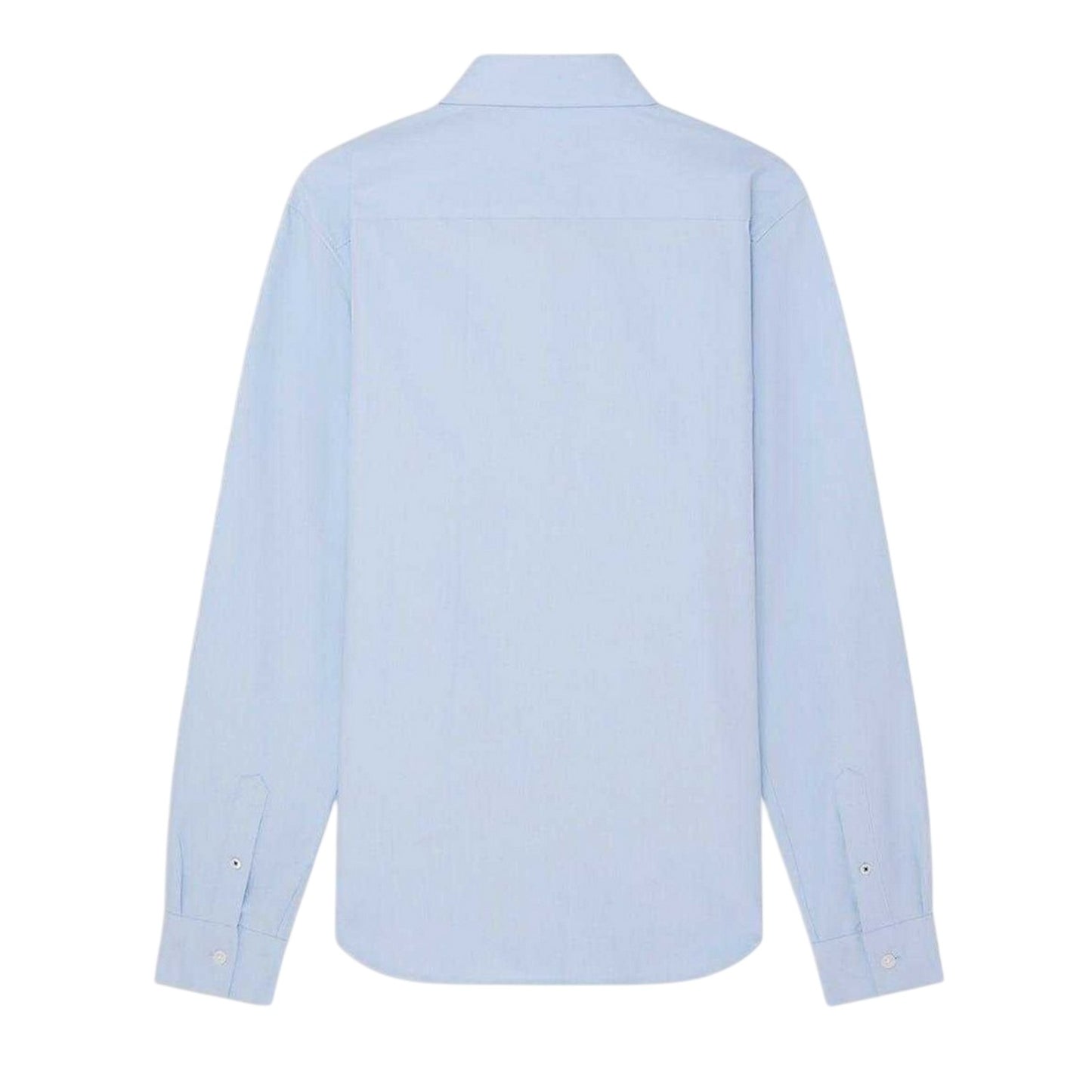 Pale Blue - Back - Ted Baker Mens Oxford Regular Long-Sleeved Button-Down Shirt