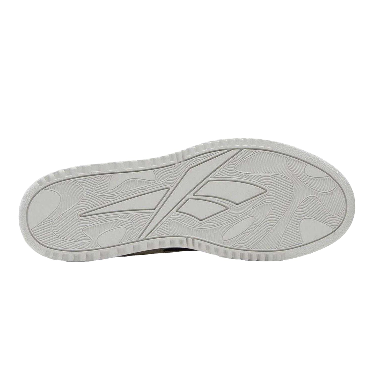 White-Navy - Side - Reebok Childrens-Kids ATR Chill Leather Basketball Shoes