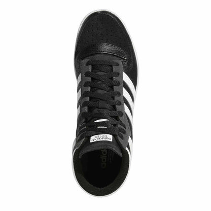 Core Black - Lifestyle - Adidas Mens Top Ten Leather High Top Trainers
