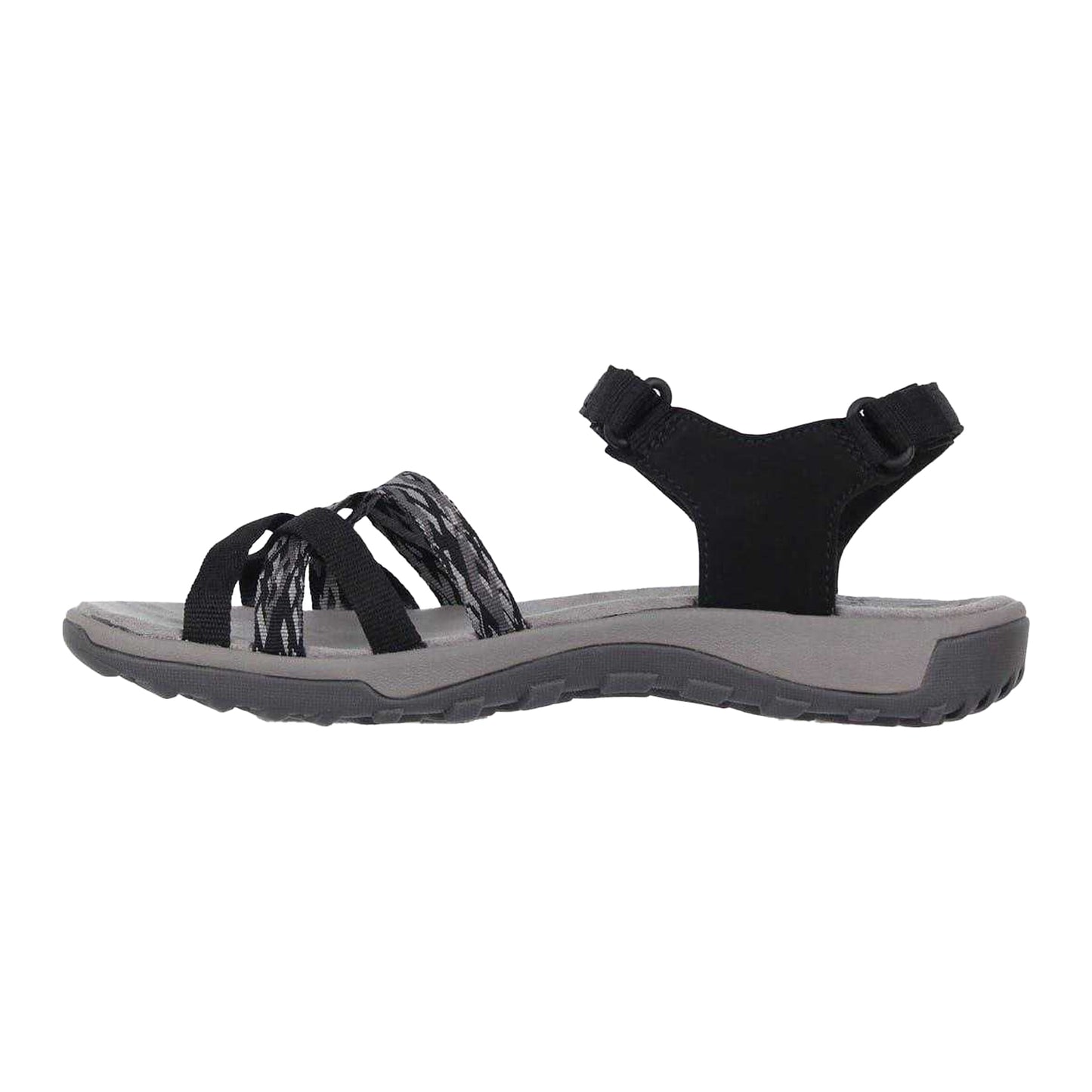 Black-Grey - Back - Karrimor Womens-Ladies Salina Flat Sandals
