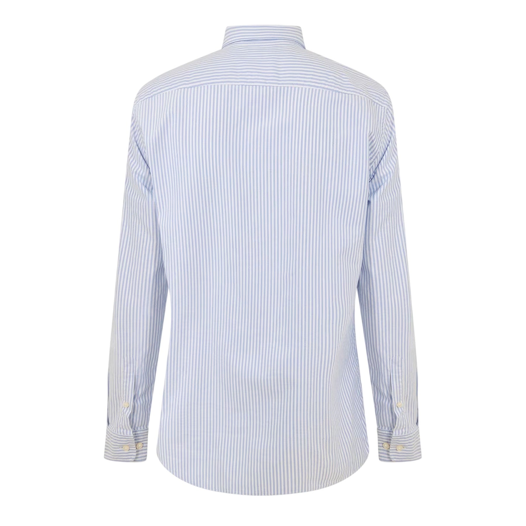 Pastel Blue - Back - Boss Mens H-Roan Oxford Long-Sleeved Button-Down Shirt
