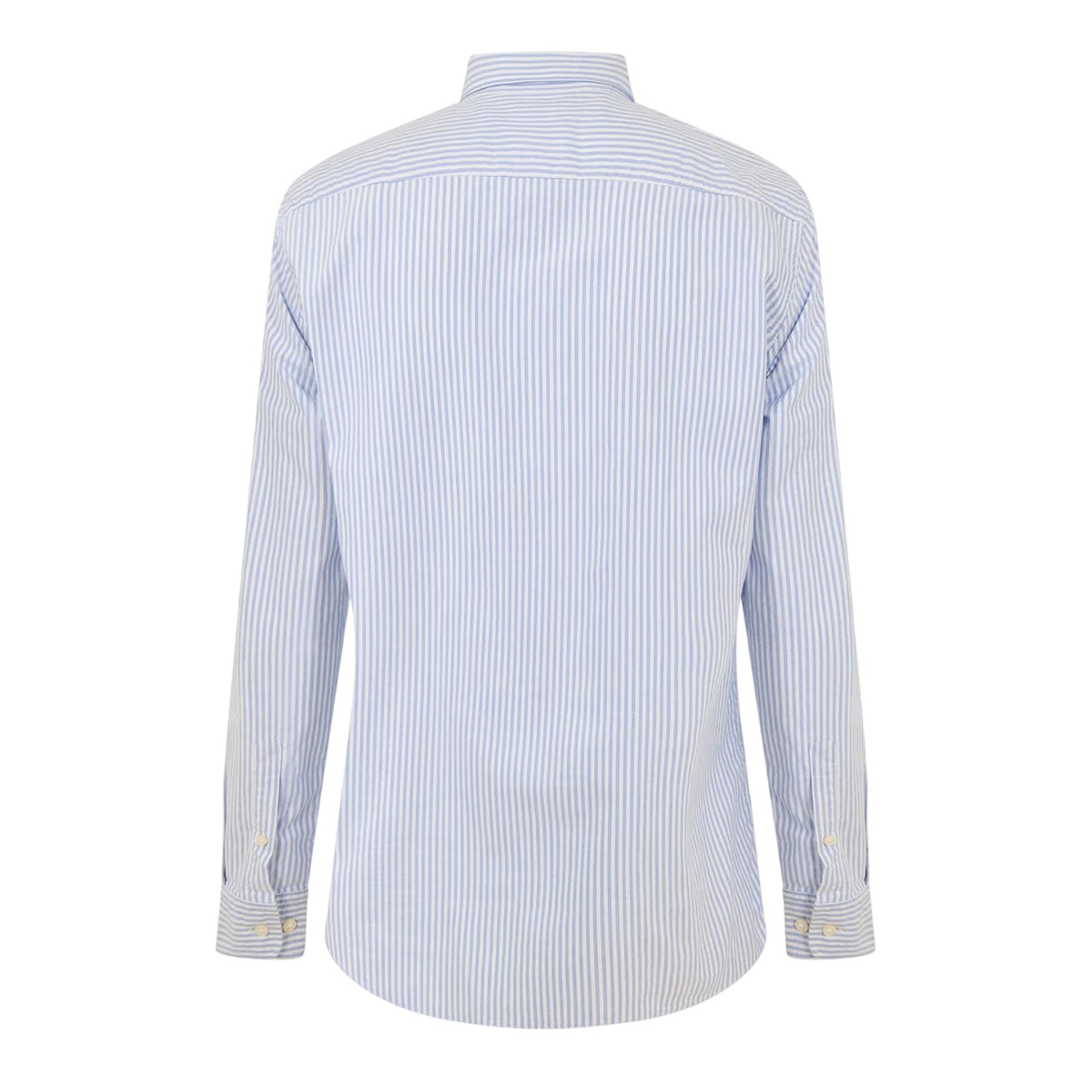 Pastel Blue - Back - Boss Mens H-Roan Oxford Long-Sleeved Button-Down Shirt
