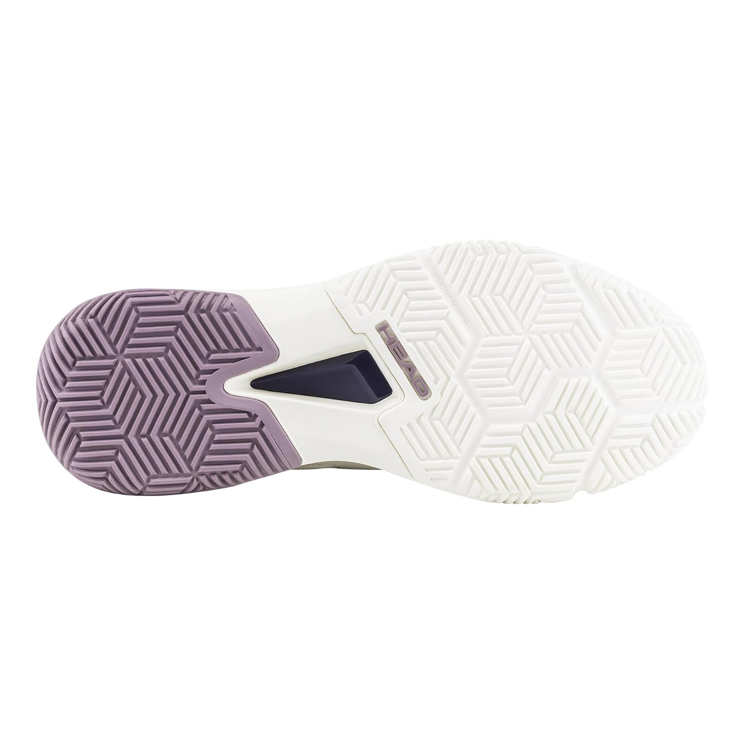 Chalk-White-Purple - Side - Head Womens-Ladies Motion Team 1.5 Padel Shoes