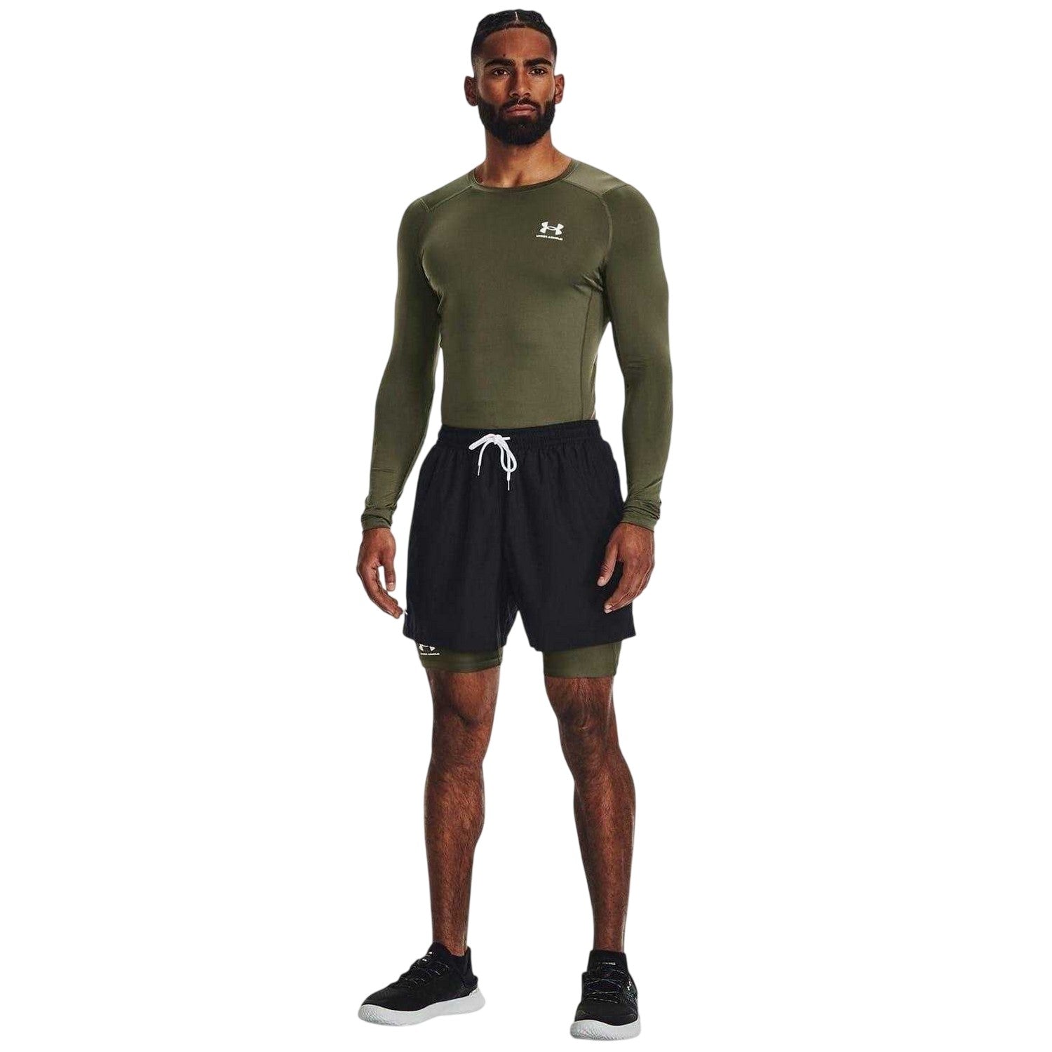Marine - Side - Under Armour Mens HeatGear Base Layer Top