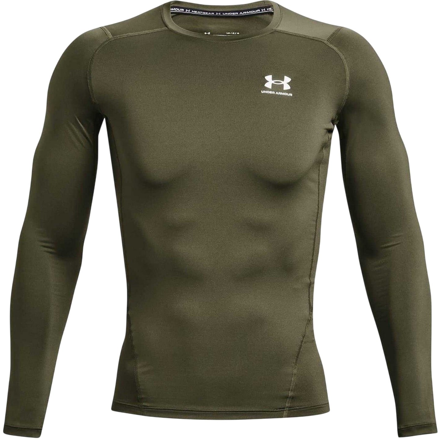 Marine - Front - Under Armour Mens HeatGear Base Layer Top