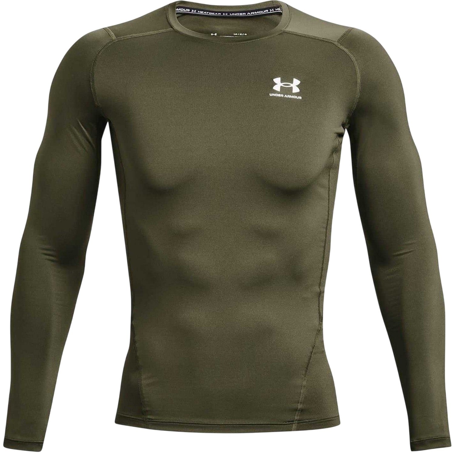 Marine - Front - Under Armour Mens HeatGear Base Layer Top